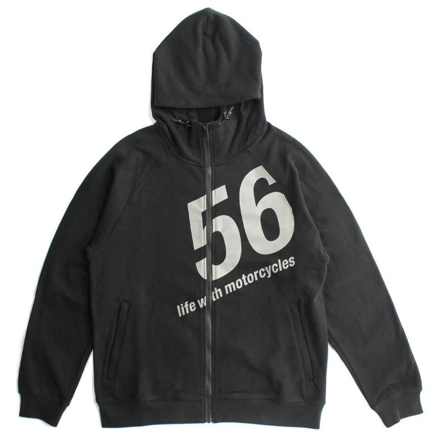 56design（56デザイン） TRIMMING ZIP UP PARKA サイズ：M カジュアル