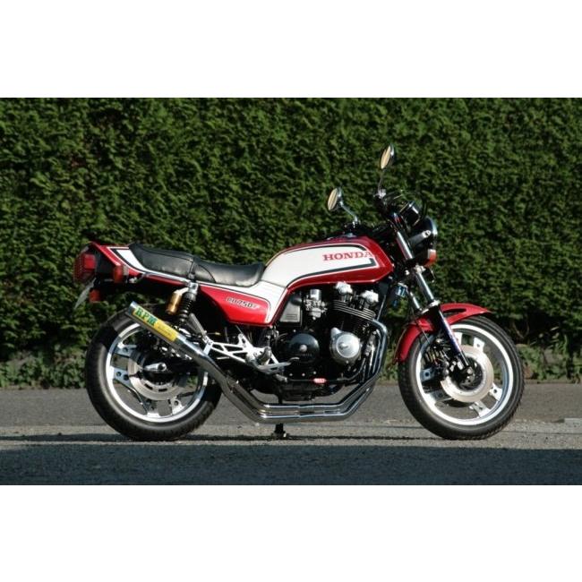 RPM アールピーエム 4in2in1フルエキゾーストマフラー サイレンサーカバー：ステンレス CB750Fc HONDA ホンダ フルエキゾーストマフラー マフラーの画像
