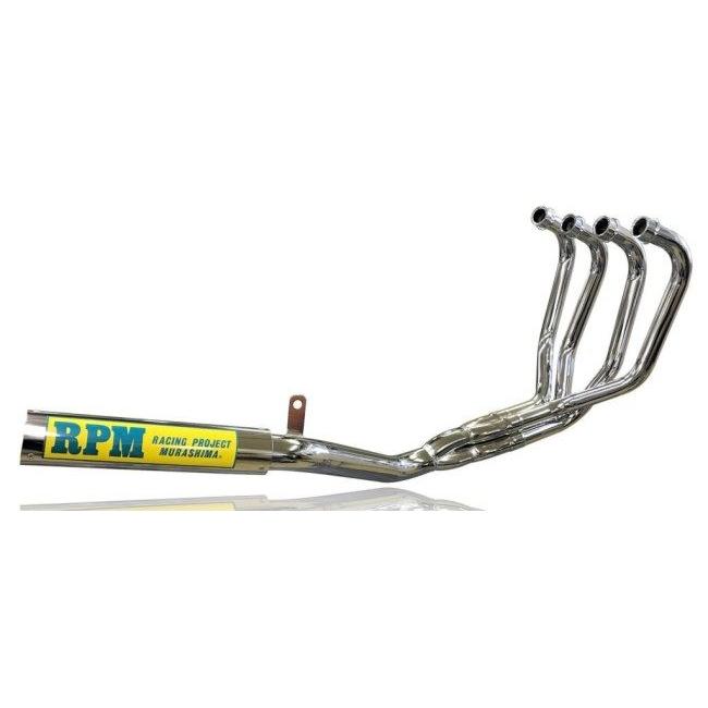 RPM アールピーエム 4in2in1フルエキゾーストマフラー サイレンサーカバー：ステンレス CBX550F HONDA ホンダ フルエキゾーストマフラー マフラー