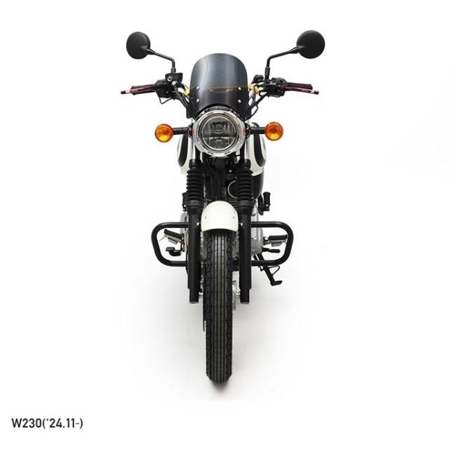 ENDURANCE エンデュランス メーターバイザーセット＋取り付けキット カラー：スモーク W230 KAWASAKI カワサキ メーターバイザー カウル関連 外装_5