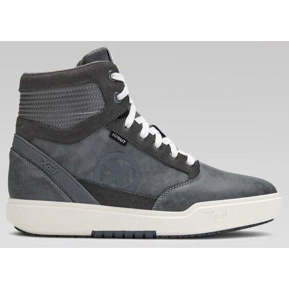 XPD エックスピーディー MOTO WAY H2OUT［モト ウェイ エイチツーアウト グレー／ホワイト］ライディングシューズ サイズ：43(27.5cm) ライディングシューズ | Xpd | 01