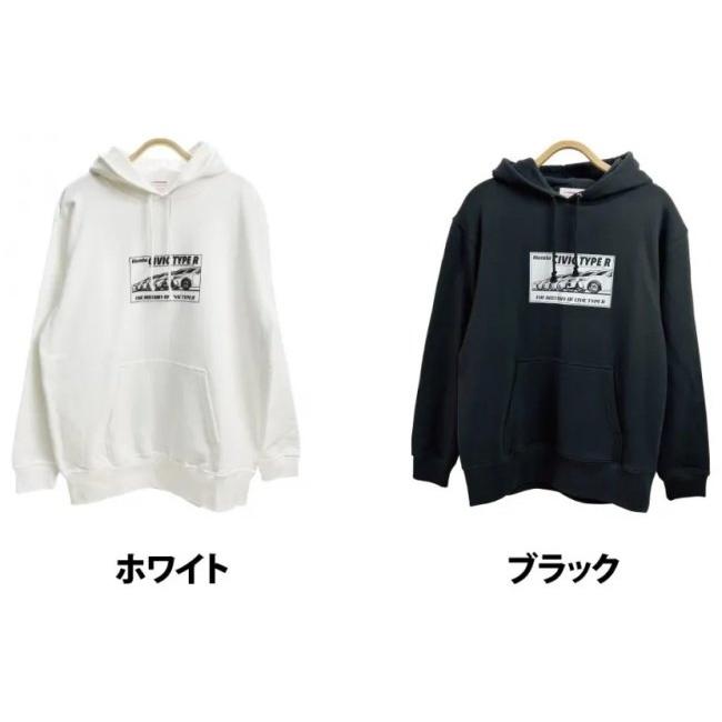 Honda Official Licensed Product ホンダオフィシャルプロダクト HONDA CIVIC TYPE-R ボックスプリントパーカー シビック サイズ：M TYPE R ホンダ アパレル | ホンダ | 03
