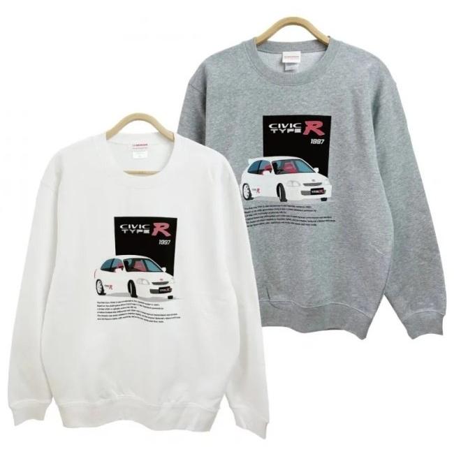 Honda Official Licensed Product ホンダオフィシャルプロダクト HONDA CIVIC TYPE-R 1997 スウェットシャツ シビック サイズ：M TYPE R ホンダ アパレル | ホンダ | 02