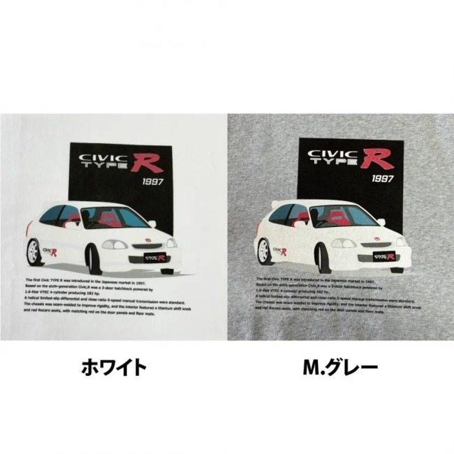 Honda Official Licensed Product ホンダオフィシャルプロダクト HONDA CIVIC TYPE-R 1997 スウェットシャツ シビック サイズ：M TYPE R ホンダ アパレル | ホンダ | 04