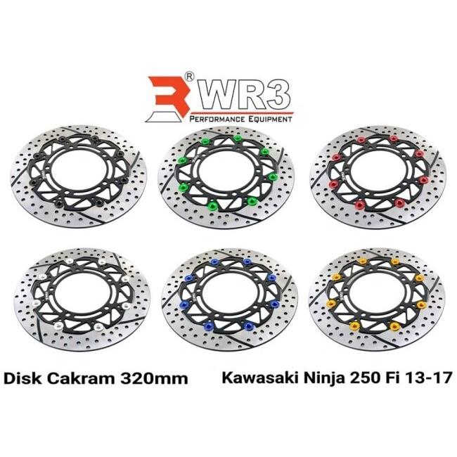 WR3 ダブルアールスリー フローティング フロントディスクローター