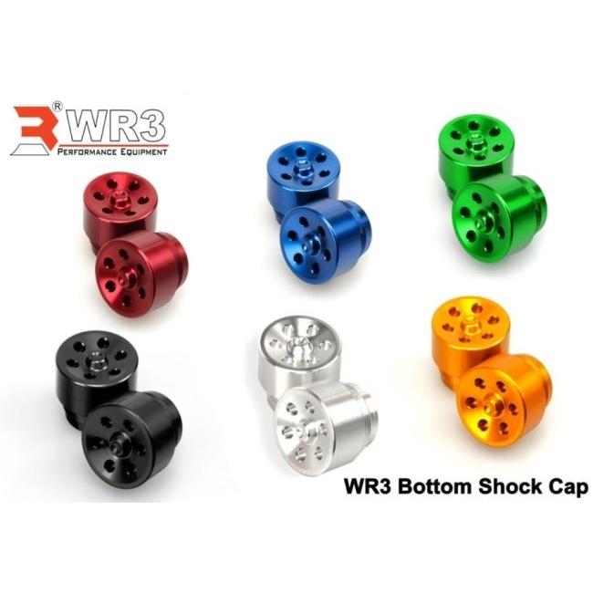 WR3 ダブルアールスリー フロントフォークボトムカースキャップ カラー