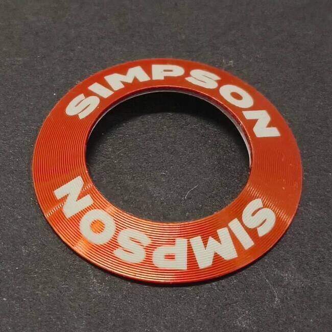 SIMPSON NORIX シンプソンノリックス アルミニウムスクリューキット カラー：レッド その他ヘルメットオプション・補修部品 ヘルメット | SIMPSON（バイク） | 02