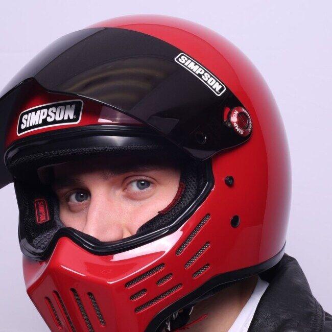 SIMPSON NORIX シンプソンノリックス アルミニウムスクリューキット カラー：レッド その他ヘルメットオプション・補修部品 ヘルメット | SIMPSON（バイク） | 06