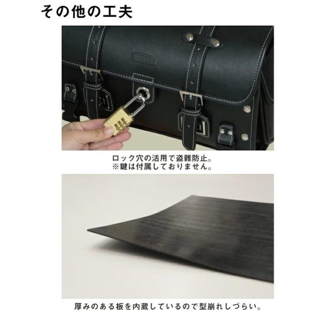 AMBOOT アンブート シートバッグ カラー：ブラック 車体用バッグ