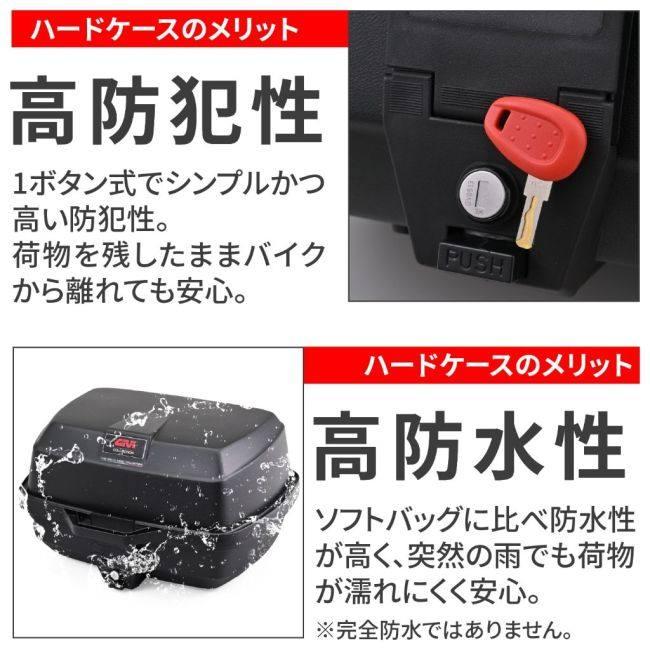 GIVI（ジビ） リアボックス モノロック [E20NW] トップケース・テール