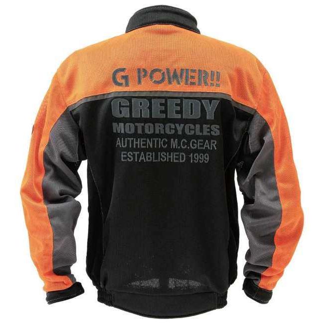 GREEDY グリーディー 4点パッド付き  メッシュジャケット ジャケット /中古品・美品・本体のみ/Mサイズ/ライディングジャケット GREEDY グリーディー SPORTS MESH JACKET サイズ：M メッシュ