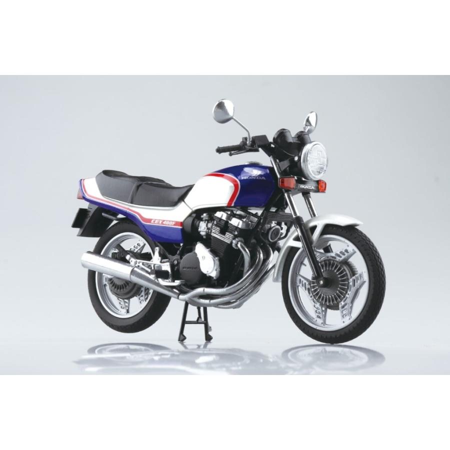 アオシマ 青島文化教材社 [完成品バイクモデル]Honda CBX400F パール 
