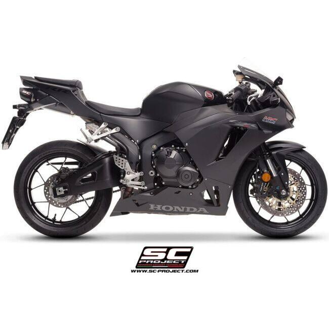 SC-PROJECT SCプロジェクト SC-RR スリップオンサイレンサー 【公道走行可】 材質：カーボン CBR600RR HONDA ホンダ スリップオンマフラー マフラーの画像