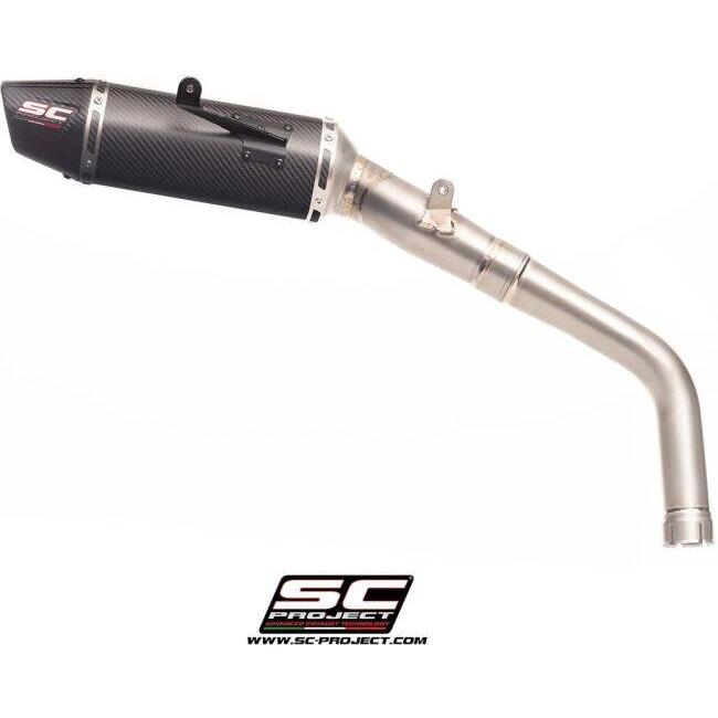SC-PROJECT SCプロジェクト SC-RR スリップオンサイレンサー 【公道走行可】 材質：カーボン CBR600RR HONDA ホンダ スリップオンマフラー マフラーの画像