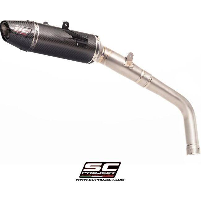 SC-PROJECT SCプロジェクト SC-RR スリップオンサイレンサー 【公道走行可】 材質：カーボン CBR600RR HONDA ホンダ スリップオンマフラー マフラーの画像