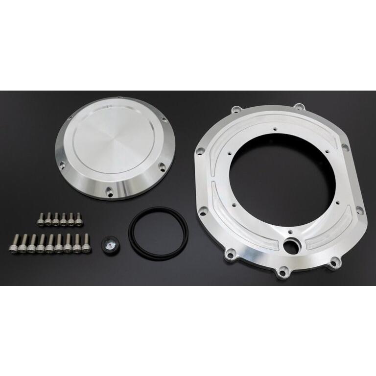 PMC ピーエムシー BILLET クラッチカバー カラー：シルバー Z1 Z2