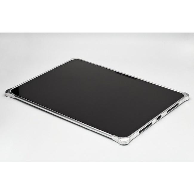 GILD design ギルドデザイン ソリッドバンパー for iPad Pro(M4／11インチ) カラー：シルバー Pro(M4、11インチ) スマートフォンケース 電子機器類