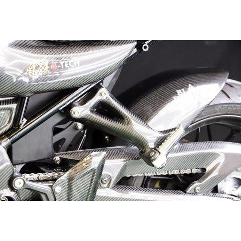 タンデムステップカバー A-TECH（エーテック） タンデムステップカバー タイプ：綾織ドライ