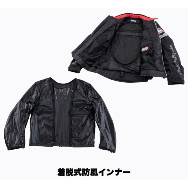 SIMPSON シンプソン NSM-E01 ライダーズ メッシュ ジャケット サイズ
