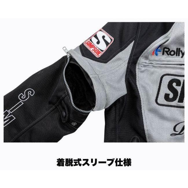 SIMPSON シンプソン NSM-E01 ライダーズ メッシュ ジャケット サイズ