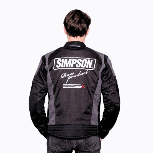 SIMPSON シンプソン NSM-E01 ライダーズ メッシュ ジャケット サイズ