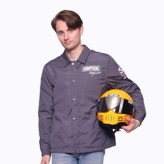 SIMPSON シンプソン NSM-E04 ライダーズ ロング ジャケット サイズ：4L