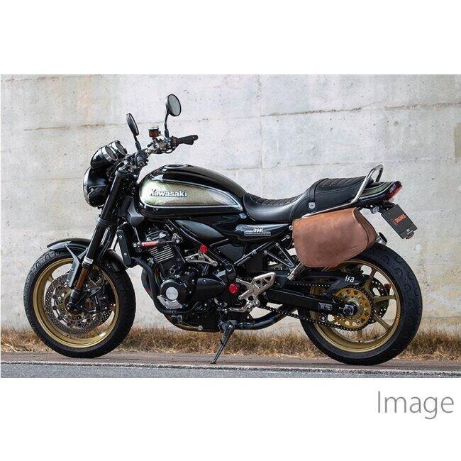DEGNER デグナー Z900RS専用 レザーサドルバッグ(バー避けタイプ) カラー：ヴィンテージブラウン Z900RS Cafe Z900SE KAWASAKI カワサキ サイドバッグ_2