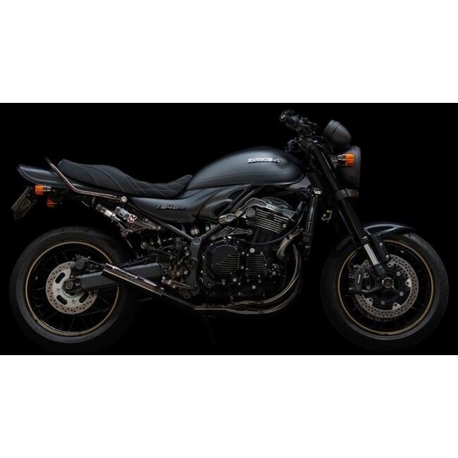 ARCHI アーキ BIGステムエンブレム（マッドブラック）z900rs ARCHI アーキ Z900RS/Z900RS CAFE BIGステムエンブレム KAWASAKI大文字