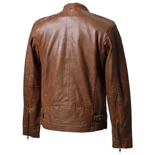 RIDEZ ライズ ACE JACKET BROWNシングルライダースジャケット サイズ