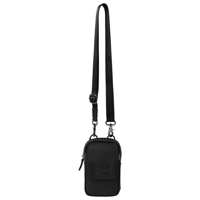 RIDEZ ライズ LEATHER MINI BAG バイク用 ショルダーバッグ カラー：BLACK バッグの画像