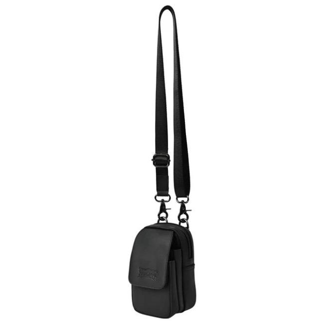 RIDEZ ライズ LEATHER MINI BAG バイク用 ショルダーバッグ カラー：BLACK バッグの画像