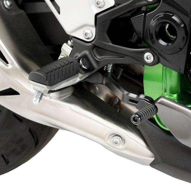 Puig プーチ アジャスタブルブレーキペダル(ADJUSTABLE BRAKE FOOT PEDAL) カラー：ブラック Z900 Z900SE KAWASAKI カワサキ ブレーキペダル ステップ 足回り