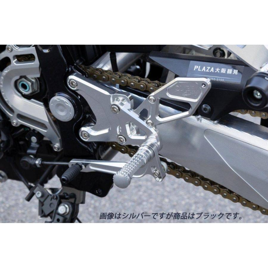 OVER RACING オーヴァー バックステップ Type2 タイプ：ブラック