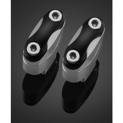 BIKERS バイカーズ ハンドルクランプセット (Φ28.6mm) カラー：ライトゴールド M-SLAZ MT-15 XSR155 YAMAHA ヤマハ ハンドルバークランプ ハンドル周辺パーツ | BIKERS