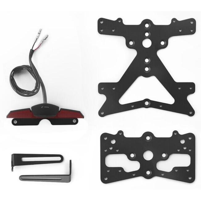 rizoma リゾマ Fox license plate support kit Ninja 650 Z 50th Anniversary Performance Sport Urban KAWASAKI カワサキ フェンダーレスキット 外装の画像