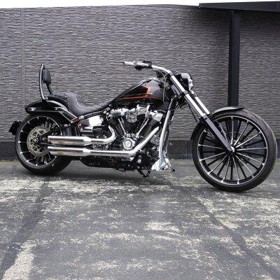 TRIJYA トライジャ 般若シーシーバー FXBR FXBRS HARLEY-DAVIDSON