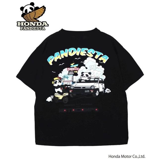 Honda Official Licensed Product ホンダオフィシャルプロダクト SB Pandiesta CITY＆MOTOCOMPO S／S Tee サイズ：XL CITY モトコンポ HONDA ホンダ Tシャツ | ホンダ | 01