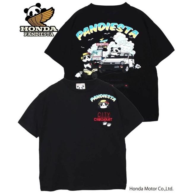 Honda Official Licensed Product ホンダオフィシャルプロダクト SB Pandiesta CITY＆MOTOCOMPO S／S Tee サイズ：XL CITY モトコンポ HONDA ホンダ Tシャツ | ホンダ | 05