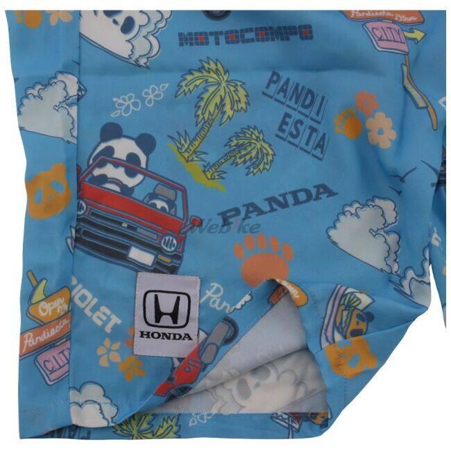 Honda Official Licensed Product ホンダオフィシャルプロダクト SB Pandiesta シティとモトコンポとパンダと アロハ ショートパンツ パンディエスタ アパレル_4