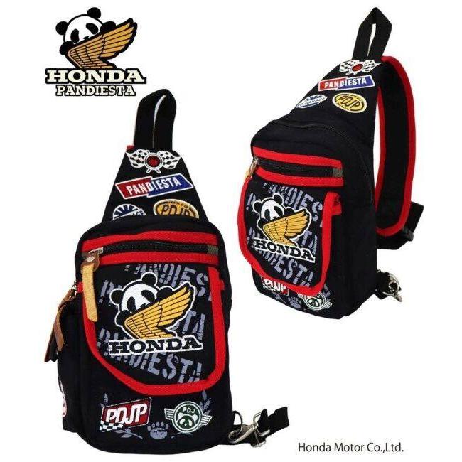 Honda Official Licensed Product ホンダオフィシャルプロダクト SB Pandiesta パンダウィング ミリタリー ワンショルダーバッグ パンディエスタ バッグの画像