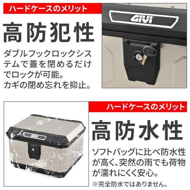 GIVI（ジビ） リアボックス モノロック[MTN39A] トップケース・テール