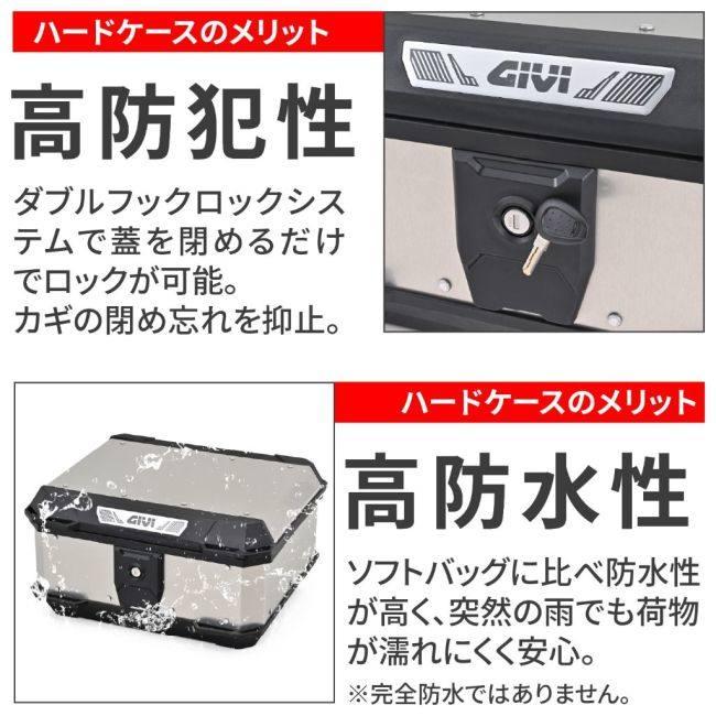 GIVI ジビ リアボックス モノロック[MTN29A] トップケース