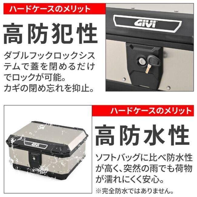 GIVI（ジビ） リアボックス モノロック[MTN29A] トップケース・テール