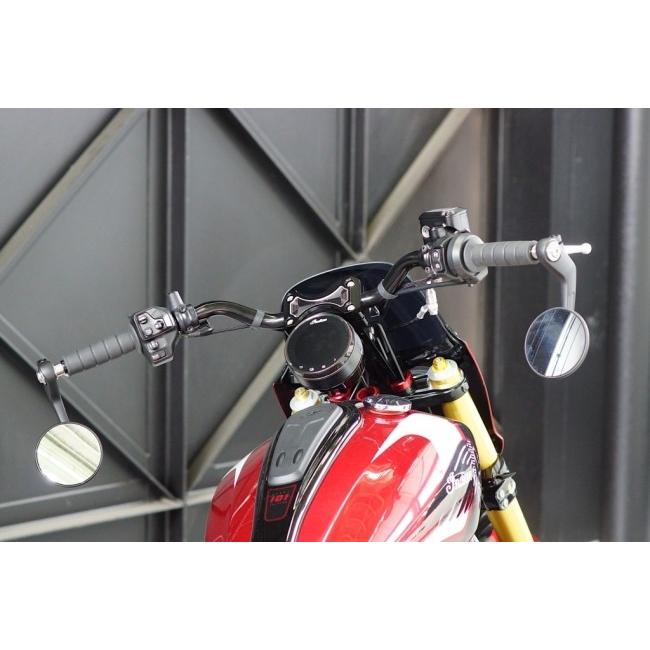 Custom Factory Noy’s カスタムファクトリーノイズ 7inc プルバックライザー スペーサーカラー：ブラック 101 Scout INDIAN MOTORCYCLE インディアン ハンドルの画像