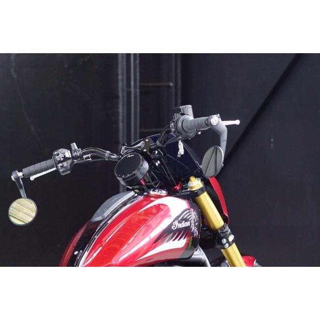 Custom Factory Noy’s カスタムファクトリーノイズ 7inc プルバックライザー スペーサーカラー：ゴールド 101 Scout INDIAN MOTORCYCLE インディアン ハンドルの画像