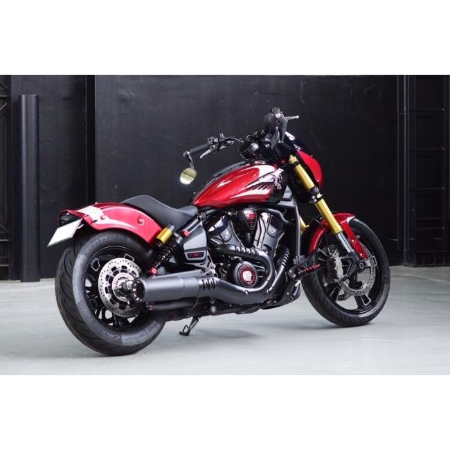 Custom Factory Noy’s カスタムファクトリーノイズ 7inc プルバックライザー スペーサーカラー：ゴールド 101 Scout INDIAN MOTORCYCLE インディアン ハンドルの画像