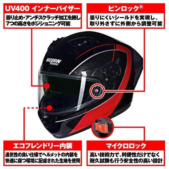 NOLAN N60-6SP MESMERICO 342 レッド Mサイズ NOLAN（ノーラン） N60-6 SPORT MESMERICO(RED／342) サイズ：M(57