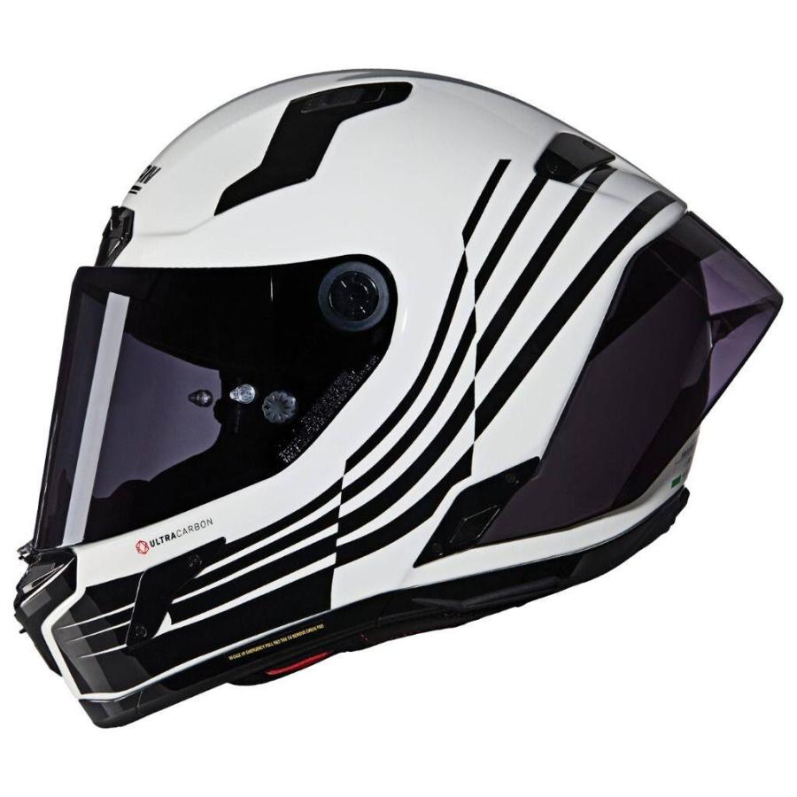 NOLAN（ノーラン） X-804RS ウルトラカーボン ALA(WHITE／344) サイズ
