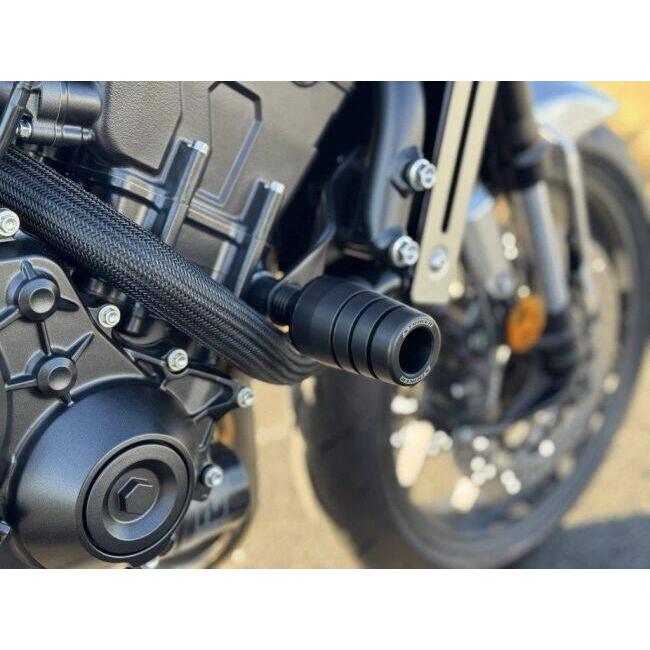 STRIKER ストライカー ガードスライダー 仕様：オールブラック CB1000F CB1000HORNET SP HONDA ホンダ エンジンスライダー・フレームスライダー フレーム | STRIKER | 01