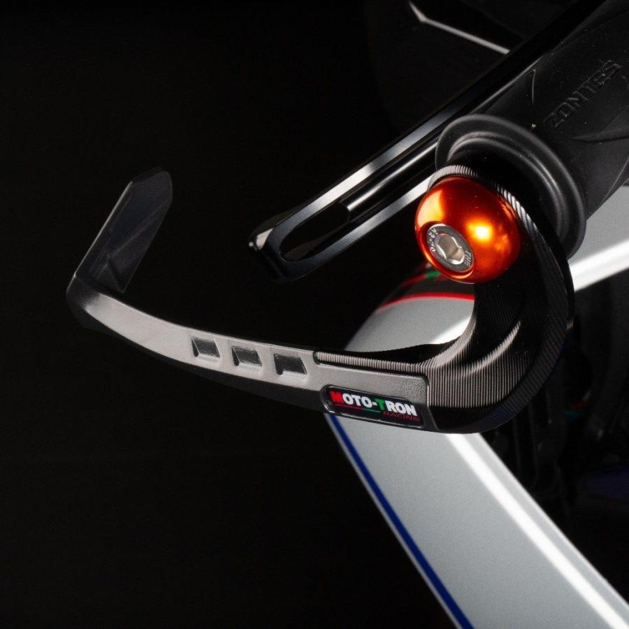 MOTO-TRON RACING モトトロンレーシング クラッチレバーガード カラー：ブラックオレンジ / サイズ：14mm レバーガード ...
